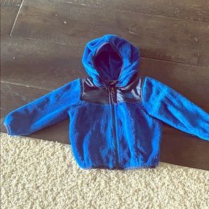 Infant toddler north face zip up